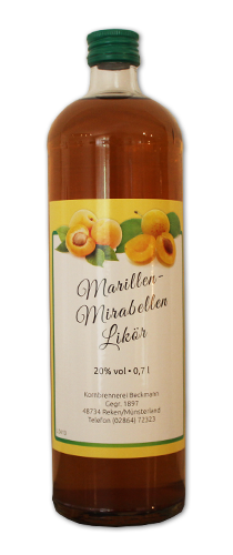 Marillen-Mirabellen Likör